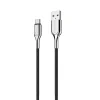 Cygnett Armored 3.1 USB-C to USB-A Charge and Sync Cable, 3', Black (CY2679PCUSA)