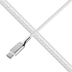 Armored 2.0 USB-C to USB-A Charge and Sync Cable, 6', White (CY2698PCUSA)<Cygnett Discount
