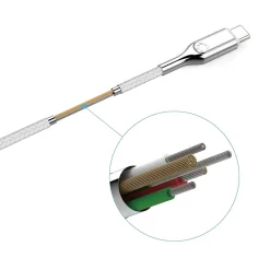 Armored 2.0 USB-C to USB-A Charge and Sync Cable, 6', White (CY2698PCUSA)<Cygnett Discount