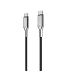 Armored 2.0 USB-C to USB-C Charge and Sync Cable, 3', Black (CY2677PCTYC)<Cygnett Hot