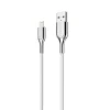 Cygnett Armored Lightning to USB-A Charge and Sync Cable, 6', White (CY2686PCCAL)
