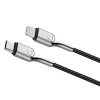 Armored Lightning to USB-C Charge and Sync Cable, 3', Black (CY2799PCCCL)<Cygnett Hot