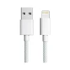 Cool Cables USB Type-C to Lightning Charging Cable, 3 ft., Gray/White (A-LIGHT-WHITE)<3D Luxe New