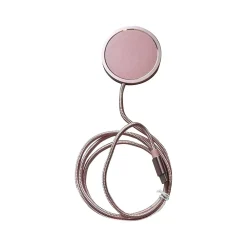 MagSafe Wireless Charging Pad, 3', Pink (C-WIRELESS-PINK)<3D Luxe Best