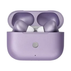 Pro Wireless Noise Canceling Earbuds, Bluetooth, Satin Purple (Pro-Satin-Purple)<3D Luxe Outlet