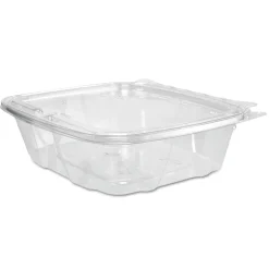 Dart ClearPac Clear Container Lid Combo-Packs, 24 oz, Clear, 200/carton (DCCCH24DEF)