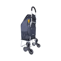 Dbest Stair Climber Bigger Folding Trolley Dolly Cart, 200 lb. Capacity, Black (01-599)