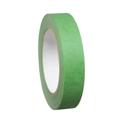 Sale Decker Tape Products 1" x 60 Yds. Masking Tape, Green, 36/Case (228(CW)-1)