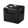 File Storage|Esselte DecoFlex Large Capacity Desktop File Box, Letter Size, Black (PFX 43013)