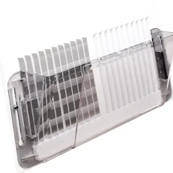 Deflect-O Deflecto® Air Deflector For Wall Register, Clear