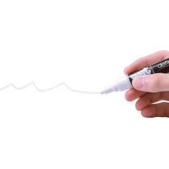 Markers|Deflect-O Wet Erase Marker, Chisel Point, White, 4/Pack (SMA510-V4-WT)