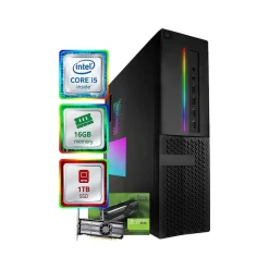 Clearance Dell OptiPlex 7010 Refurbished Gaming Desktop Computer, Intel Core i5-3450, 16GB Memory, 1TB SSD