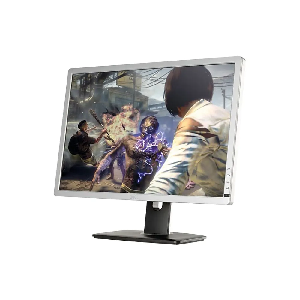 Clearance Dell P2412HB Refurbished 24" LED Monitor, Dark Gray