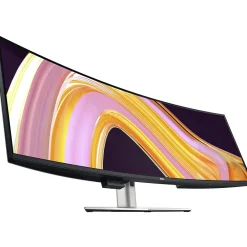 Best Dell UltraSharp 49" Curved LED Monitor, Silver/Black (-U4924DW)