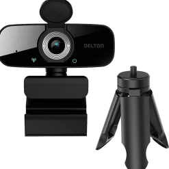 Best Delton C24 HD 1080p Webcam, 2 Megapixels, Black (DCAM24BK)