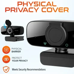 Best Delton C24 HD 1080p Webcam, 2 Megapixels, Black (DCAM24BK)