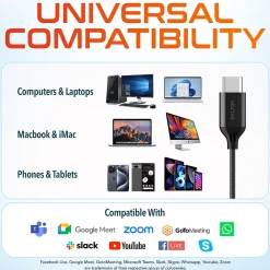 New Delton 15EC Stereo Earbuds, USB Type-C (DWH15EC)