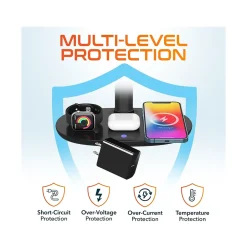 Hot Delton HS1 Headset Stand and Wireless Charger with USB Type-C PD Adapter (DHSWC1)