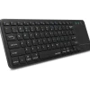 Delton N60 Bluetooth Keyboard with Touchpad, Small Portable Wireless Computer Keyboard, Black (DKMIN60-WB)