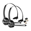 Online Delton Noise Canceling Bluetooth On Ear Mobile Headset, Black, 2/Pack (DBTHEAD10XBTDLX2)