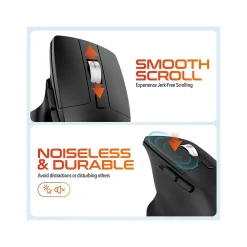 Discount Delton S18 Wireless Optical Mouse, Black (DMS18-WB)