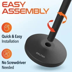 Online Delton T301 360° Webcam Stand, Camera Stand for Video Calls/Streaming/Recording, Black (DCT301)