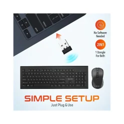 Clearance Delton Work Anywhere 90X Wireless Noise Canceling Bluetooth Computer On-Ear Headset Kit (DBND4WLS90XREG)