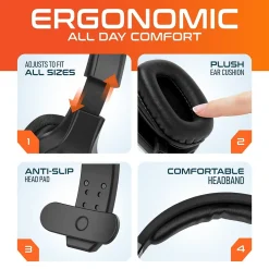 New Delton 20X Professional USB-C, 3.5mm Noise Canceling Bluetooth On Ear Headset (DBTHEAD20XBTDLHSAS1)