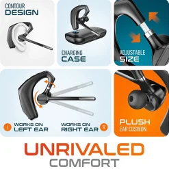 Delton 95X Wireless Noise Canceling Bluetooth Computer Headset, MS Teams, Black (DBH95X)