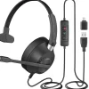 Best Delton 40Y Noise-Canceling Mono Over-the-Ear Headset, USB Type-A (DWH40YAC)