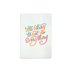 Journals|Denik It's Okay to Not Do Everything Journal, 5.75" x 8.25", College Ruled, MulticolorY, 144 Pages (AHBC839L)