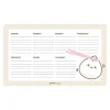 Notepads|Denik Lil B Dumpling Notepad, 10" x 6", Multicolor, 52 Sheets/Pad (DP1887)