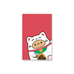 Journals|Denik Smoko Tayto Lucky Cat Journal, 5.25" x 8.25", College Ruled, 144 Pages (LFC1885L)