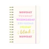 Journals|DesignWorks Ink Blink Journal, 6" x 8", Narrow Ruled, Multicolor, (TW68T-100ST)