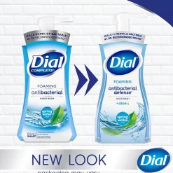 Antibacterial Foaming Hand Soap, Spring Water Scent, 8/Carton (017000347394)<Dial