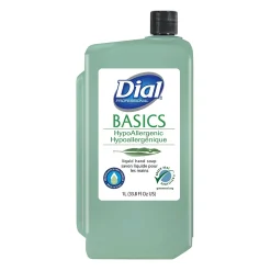 Basics Liquid Hand Soap Refill, 1L, 8/Carton (33821)<Dial Hot