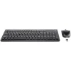 Outlet Digital Innovations 4270100 USB Wireless Keyboard and Optical EasyGlide Mouse, Black