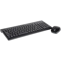 Outlet Digital Innovations 4270100 USB Wireless Keyboard and Optical EasyGlide Mouse, Black