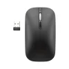 Hot Digital Innovations LoPro Wireless Abidextrous Optical 2.4 GHz Mouse, Black (32312)