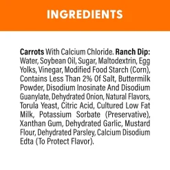 Dippin' Stix Carrots and Ranch Snack Kit, 2.75, 6/Box (307-00369)