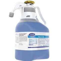 Diversey II 256 Disinfectant Cleaner and Deodorant, SmartDose Bottle, Mint, 2/Carton (5019317)<Virex Clearance