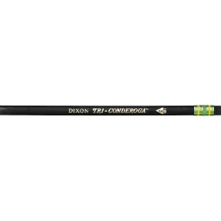 Pencils|Dixon Tri-Conderoga The World's Most Comfortable Pencil Wooden Pencils, No. 2 Medium Lead, Dozen (22500)