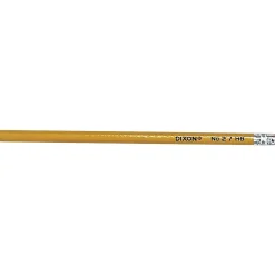 Pencils|Dixon Wooden Pencil, 2.2mm, #2 Soft Lead, 144/Box (14412)