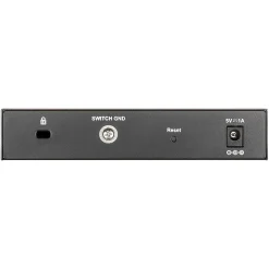 New D-Link DGS-1100 Series 8-Port Gigabit Ethernet Smart Switch, Black (DGS-1100-08V2)