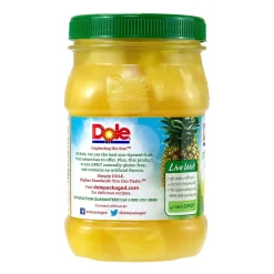 Dole Chunks Pineapple, 20 oz., 4/Pack (900-00165)