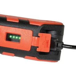 Dorcy 450-Lumen Flex COB Rechargeable Work Light and LED Tip Inspection Flashlight, Red (41-4343)