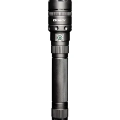 Dorcy 4,000-Lumen Pro Water-Resistant LED Rechargeable Flashlight with Built-in Power Bank, Gray (41-2611)