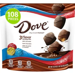 Dove Promises Variety Mix Assorted Flavors Assorted Chocolate Pieces, 31 oz. (220-02022)