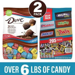 Mars Dove Promises Variety/Mar's Chocolate Favorites, 2/Bundle (600-04056)