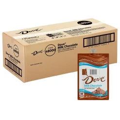 Dove Silky Smooth Milk Chocolate Hot Cocoa, Flavia Freshpack, 72/Carton (MDRA117)